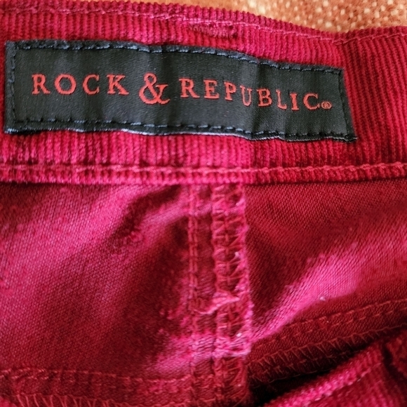 ROCK & REPUBLIC BERLIN CORDUROY PANTS - Picture 7 of 9